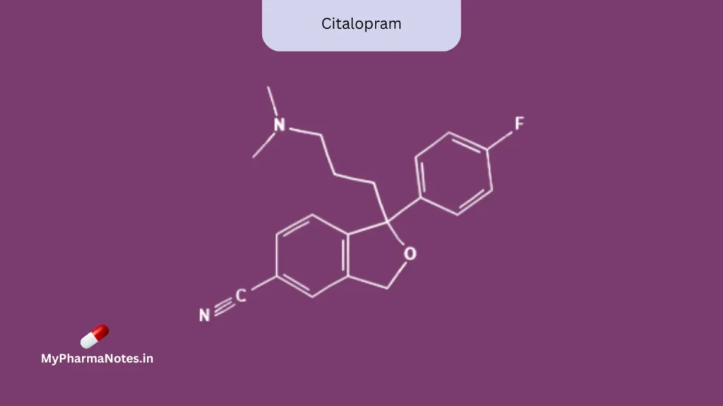 Citalopram Chemical Structure