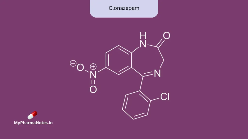 Clonazepam Chemical Structure Clonazepam Chemical Structure