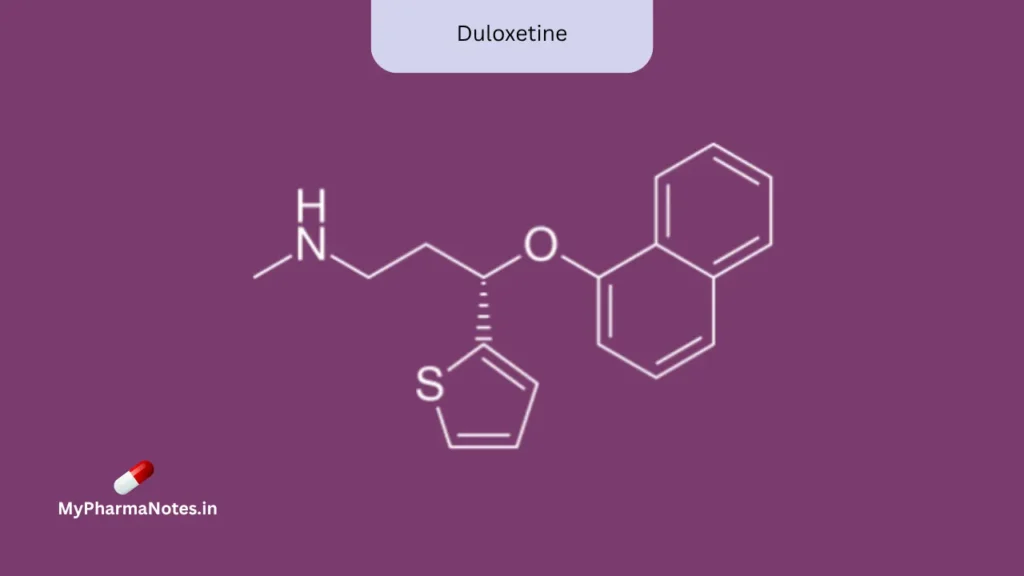 Duloxetine Chemical Structure