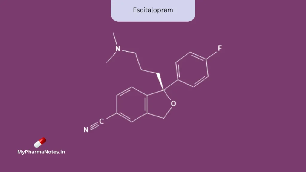 Escitalopram Chemical Structure