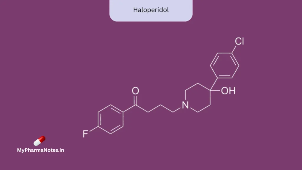 Haloperidol Chemical Structure Haloperidol Chemical Structure