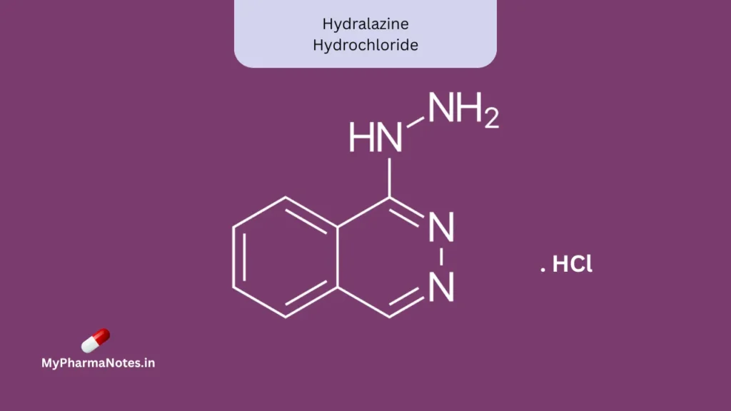 Hydralazine Hydrochloride chemical structure Hydralazine Hydrochloride chemical structure