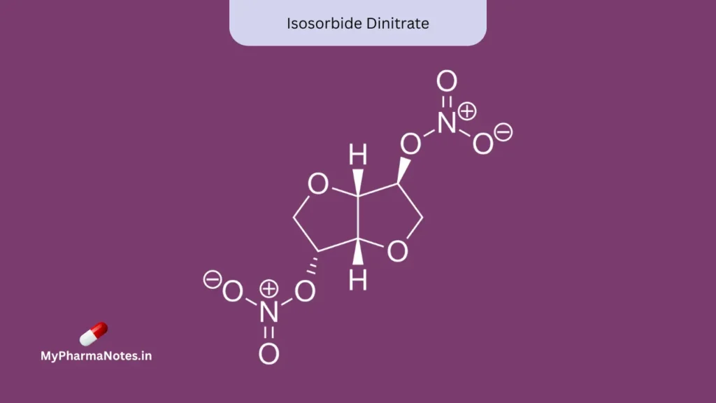 Isosorbide Dinitrate chemical structure Isosorbide Dinitrate chemical structure