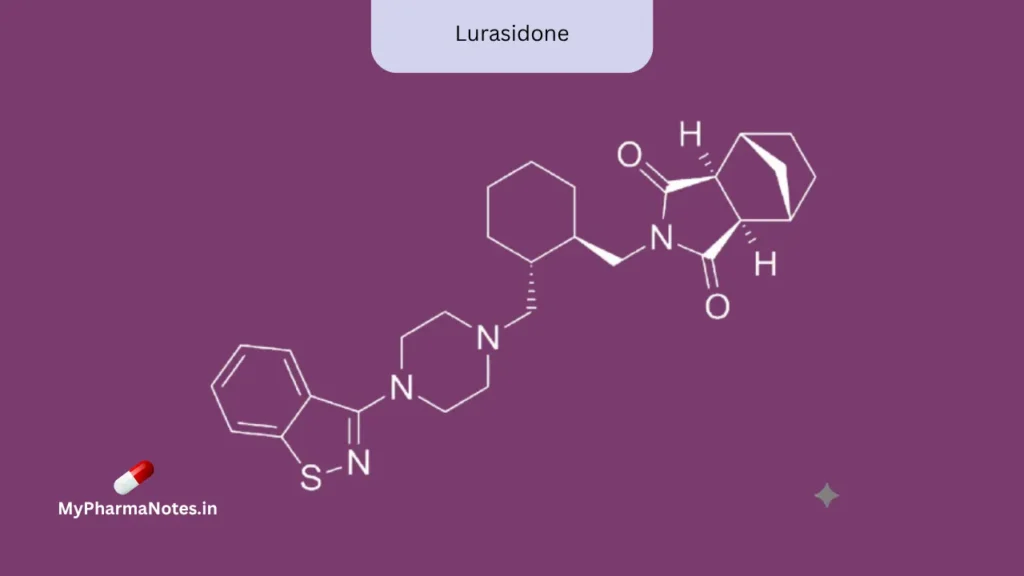Lurasidone Chemical Structure Lurasidone Chemical Structure