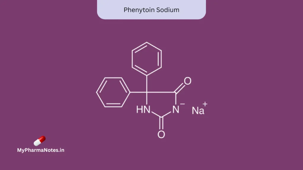 Phenytoin Sodium chemical structure Phenytoin Sodium chemical structure