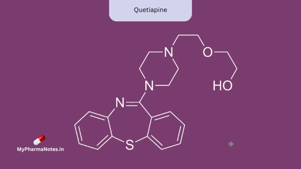 Quetiapine Chemical Structure Quetiapine Chemical Structure