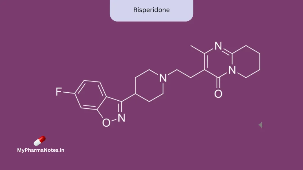 Risperidone Chemical Structure Risperidone Chemical Structure