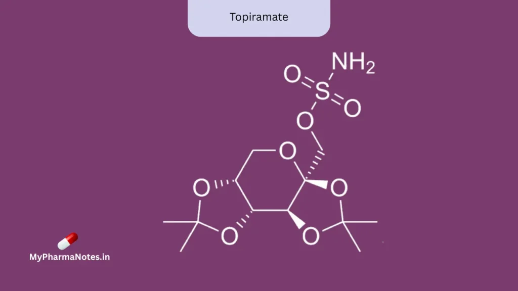 Topiramate Chemical Structure Topiramate Chemical Structure
