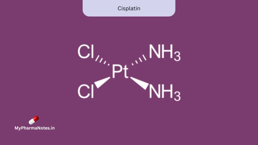 Cisplatin chemical structure Cisplatin chemical structure