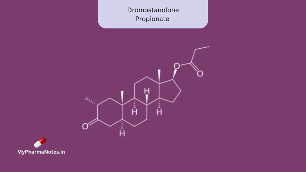 Dromostanolone Propionate chemical structure Dromostanolone Propionate chemical structure