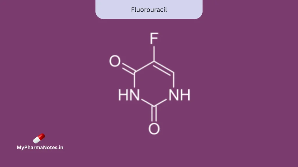 Fluorouracil chemical structure Fluorouracil chemical structure
