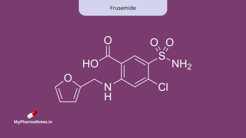 Frusemide chemical structure