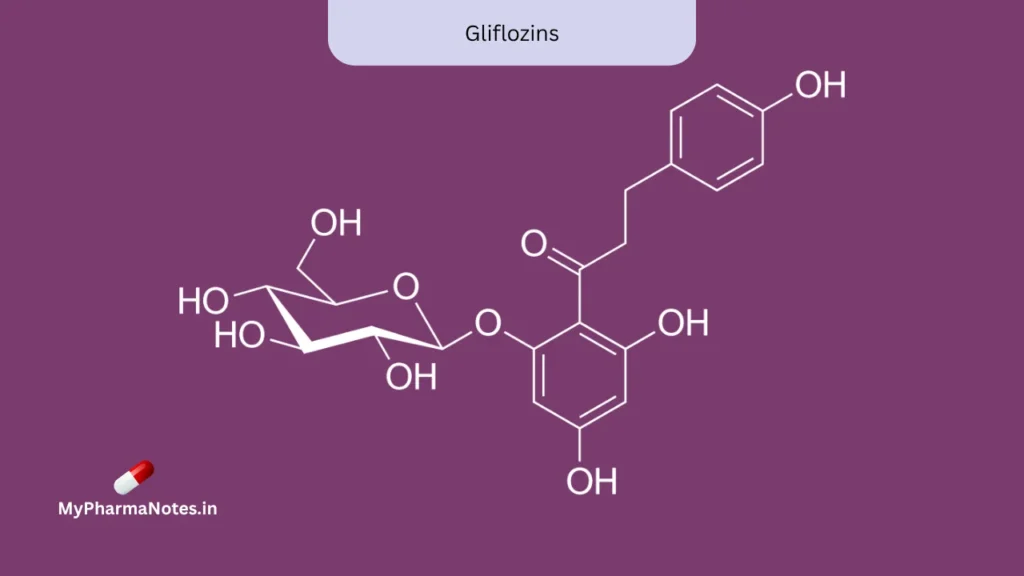Gliflozins chemical structure Gliflozins chemical structure
