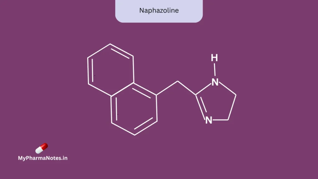 Naphazoline chemical structure Naphazoline chemical structure