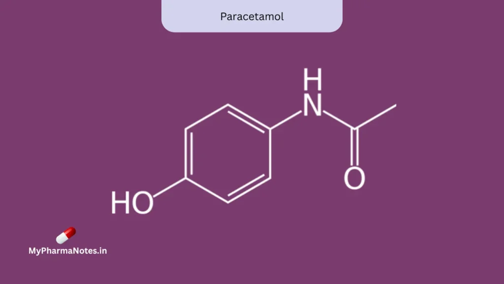 Paracetamol chemical structure Paracetamol chemical structure
