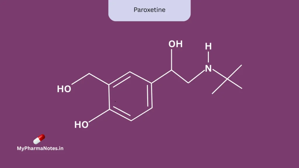 Salbutamol chemical structure Salbutamol chemical structure