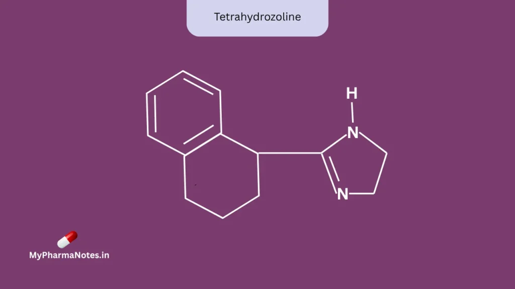 Tetrahydrozoline chemical structure Tetrahydrozoline chemical structure