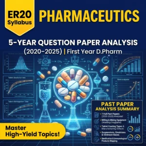 dpharm 1st year Pharmaceutics paper analysis